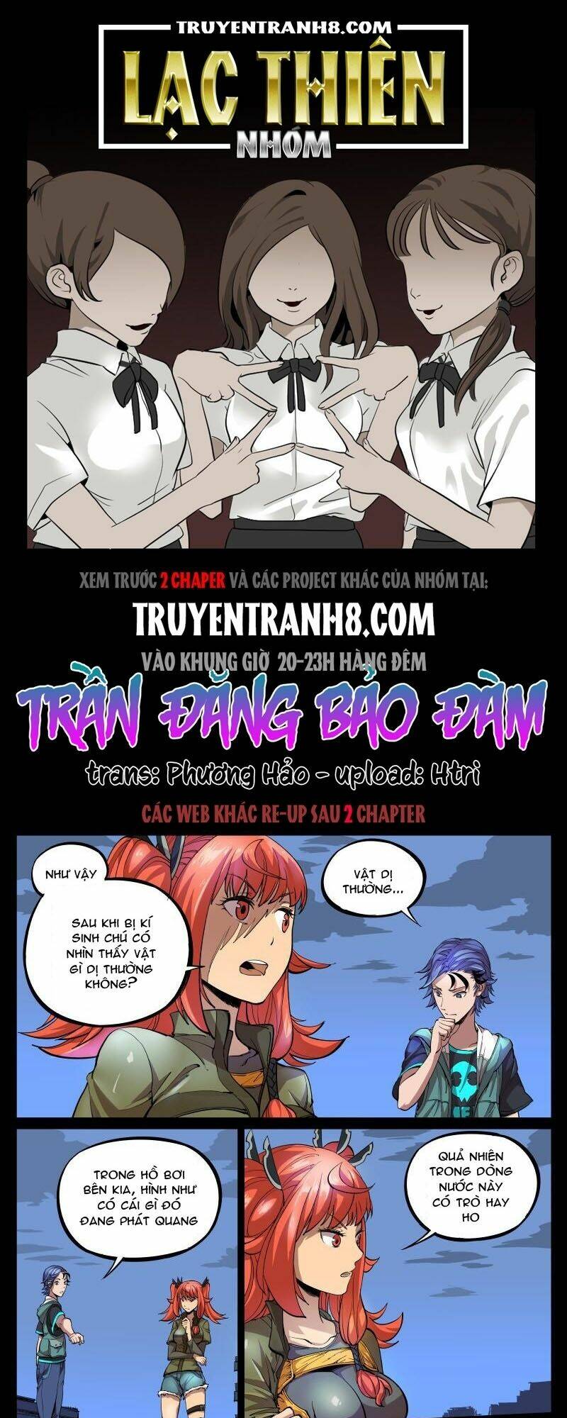 Trần Đăng Bảo Đàm Chapter 3 - Trang 2