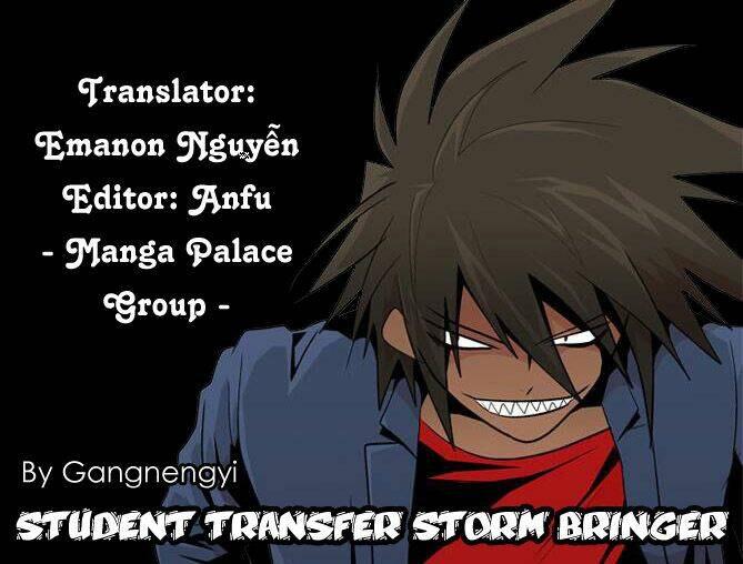 Transfer Student Storm Bringer Chapter 7 - Trang 2