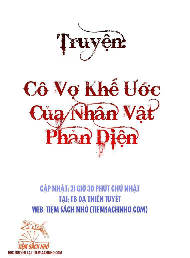 trở thành cô vợ khế ước của nhân vật phản diện chapter 45 - Trang 2