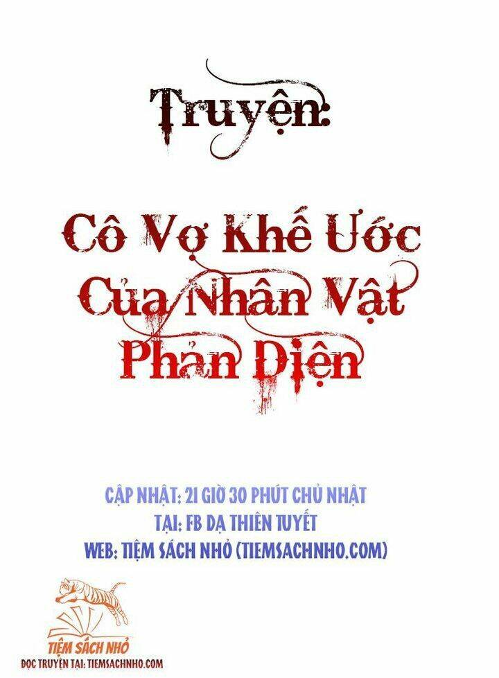 trở thành cô vợ khế ước của nhân vật phản diện chapter 46 - Trang 2