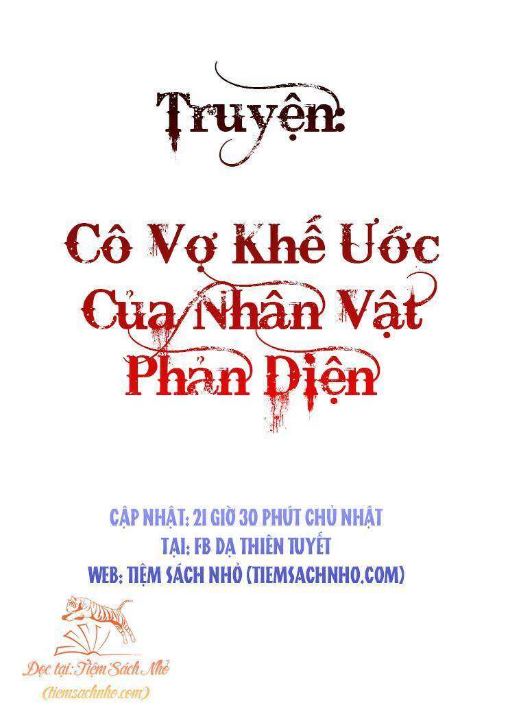 trở thành cô vợ khế ước của nhân vật phản diện chapter 49 - Trang 2