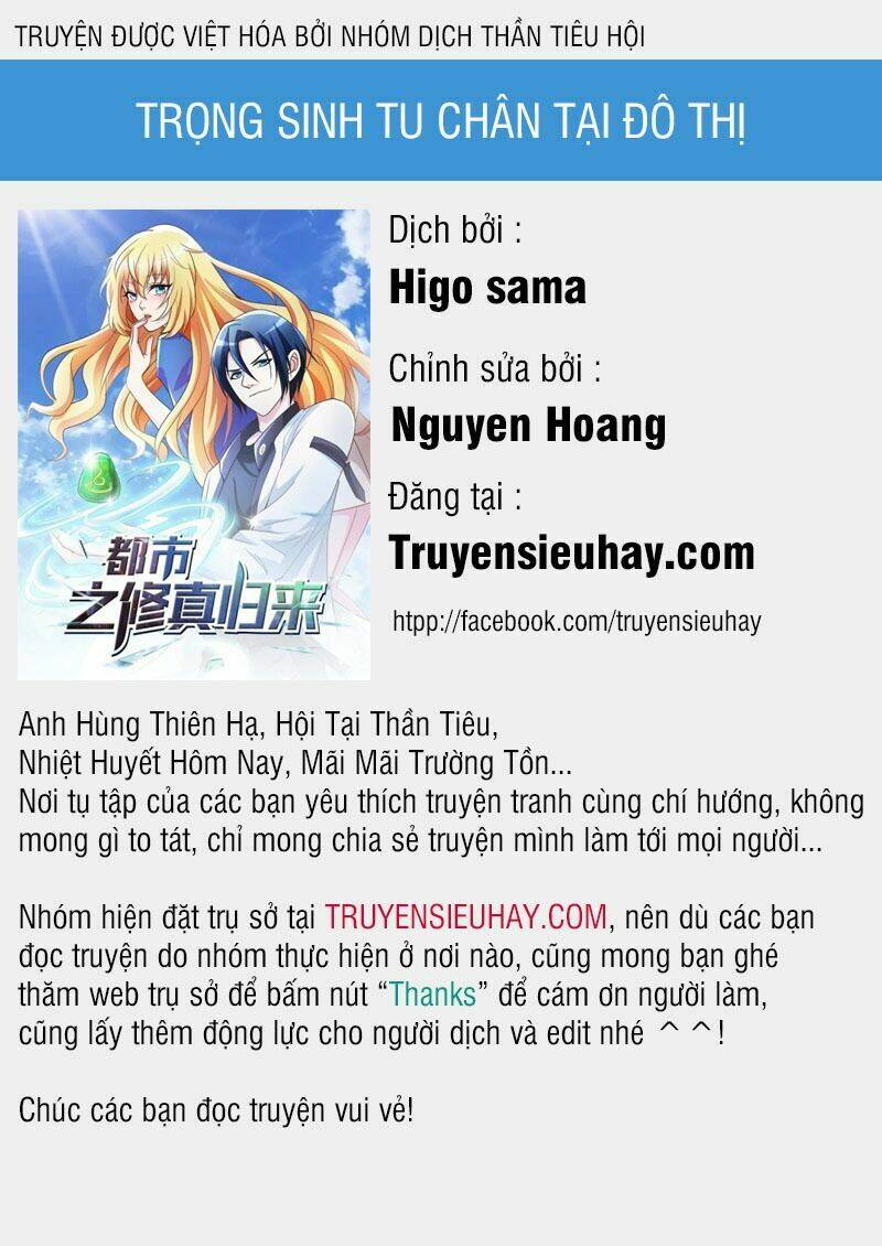 trọng sinh tu chân tại đô thị chapter 44 - Trang 2