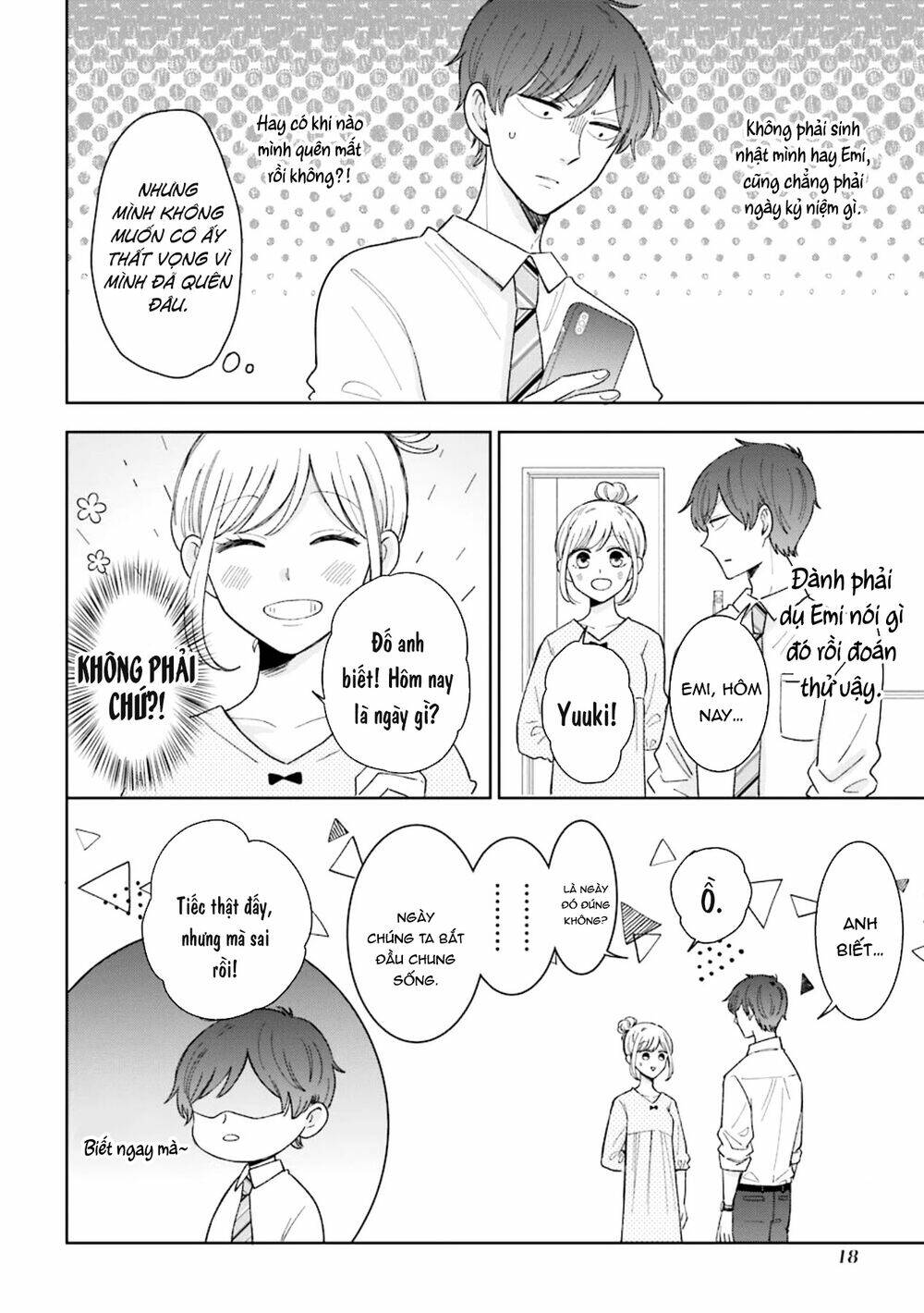 tsun-ama na kareshi chapter 47 - Trang 2