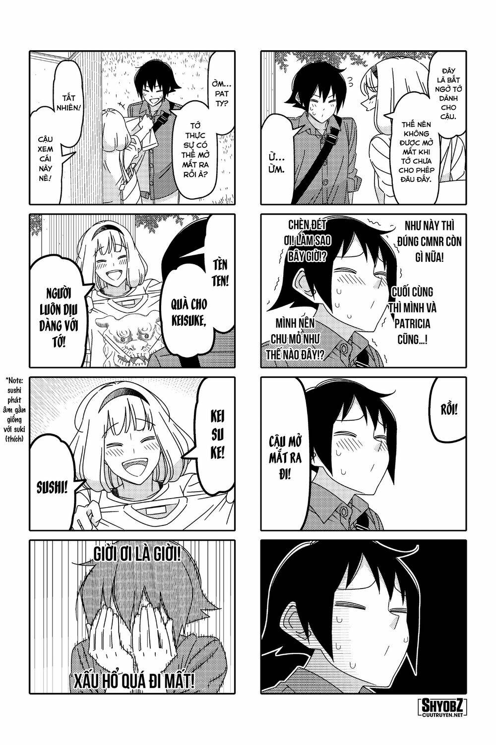 tsurezure children manga chapter 146: (keisuke/patricia) - Next chapter 147: (chiaki/kana)