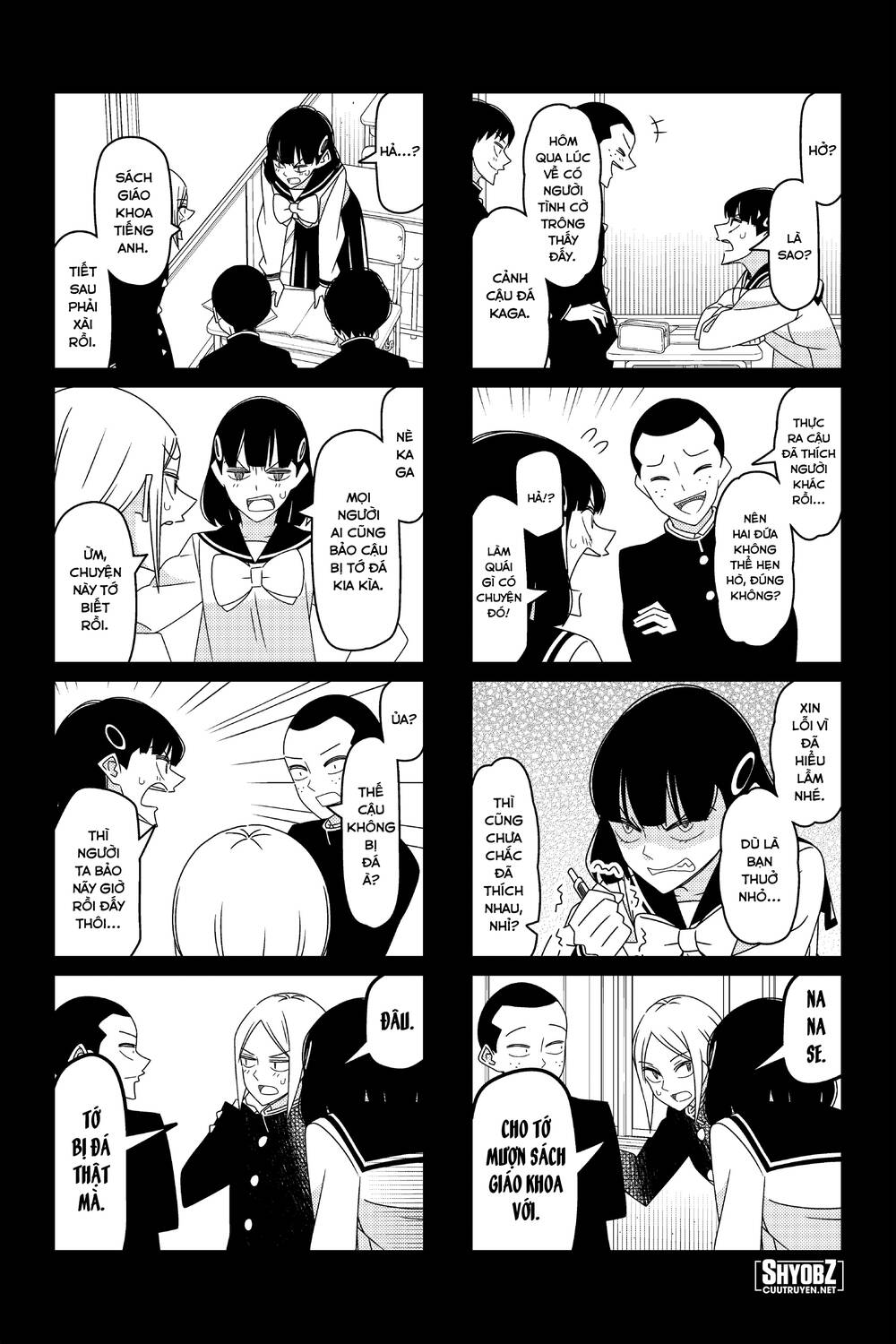 tsurezure children manga chapter 162: (kaga/nanase) - Next chapter 163: (matsuura/urara)