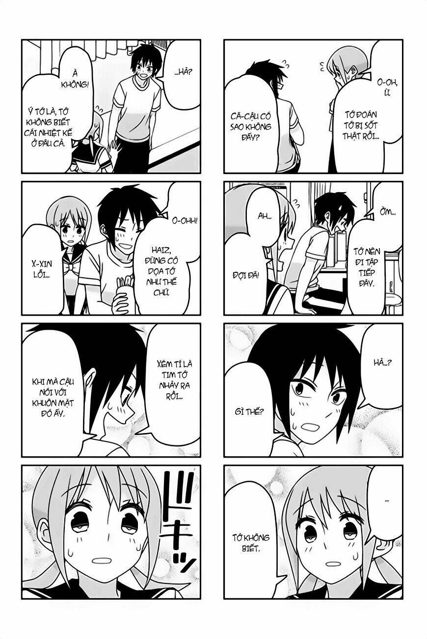 tsurezure children manga chapter 45: bị sốt (sugawara/takano) - Trang 2