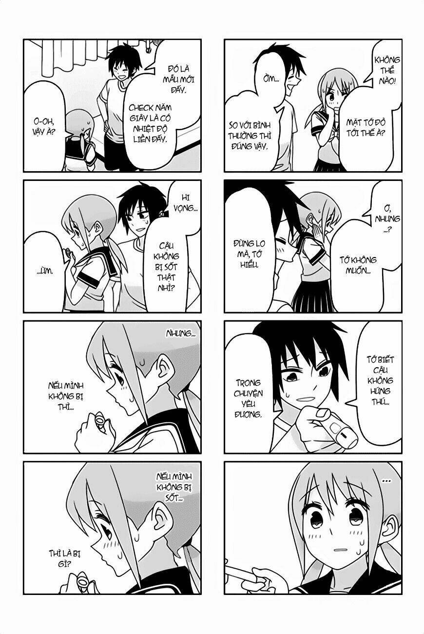 tsurezure children manga chapter 45: bị sốt (sugawara/takano) - Trang 2