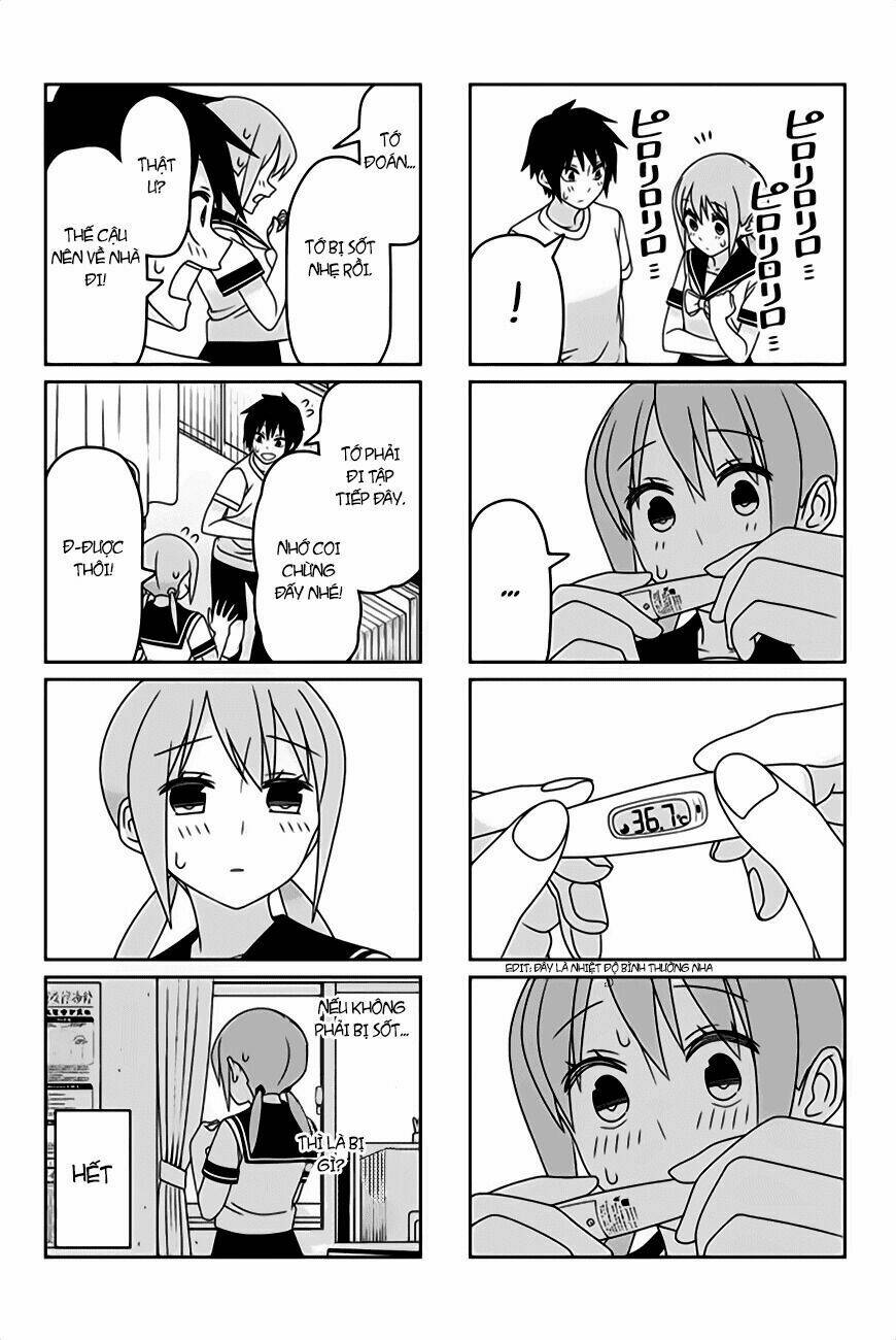 tsurezure children manga chapter 45: bị sốt (sugawara/takano) - Trang 2