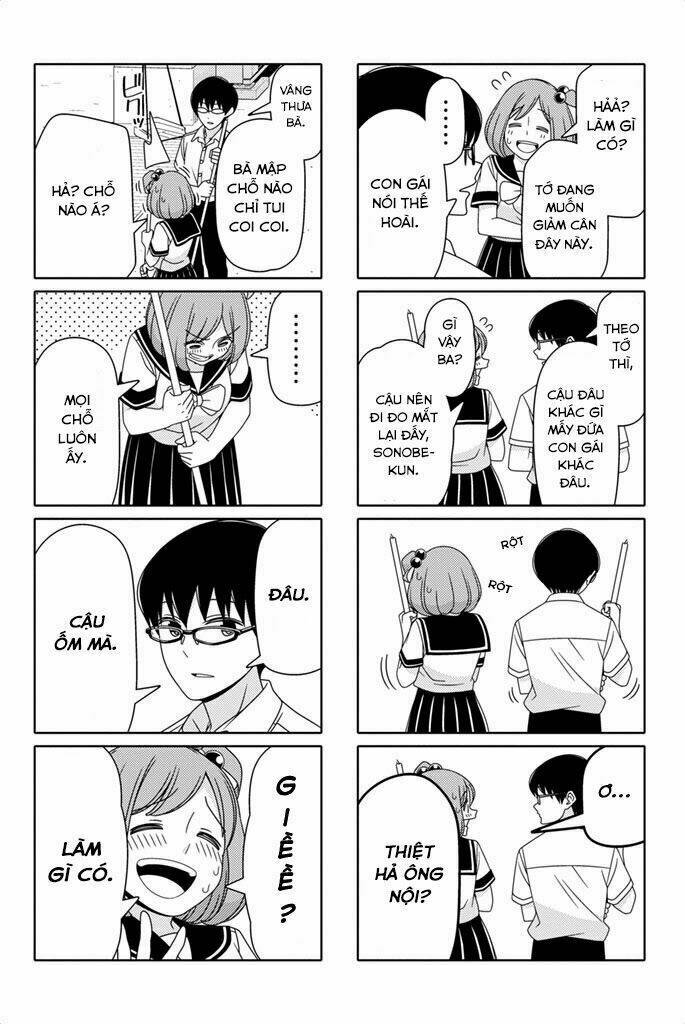 tsurezure children manga chapter 51: mỡ (sonobe/nashimoto) - Trang 2