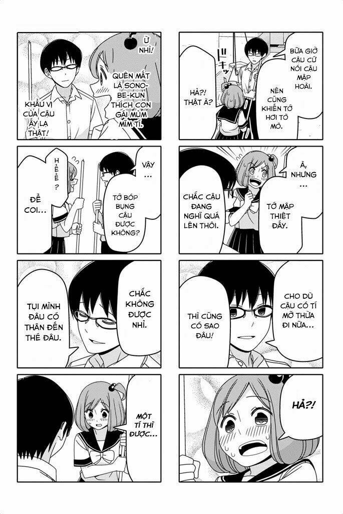 tsurezure children manga chapter 51: mỡ (sonobe/nashimoto) - Trang 2