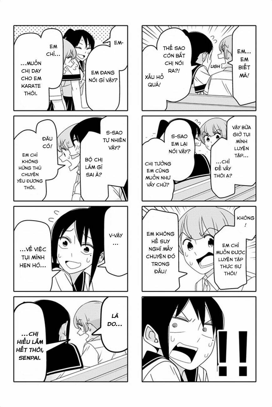 tsurezure children manga chapter 73: hiểu nhầm (souma/saejima) - Trang 2