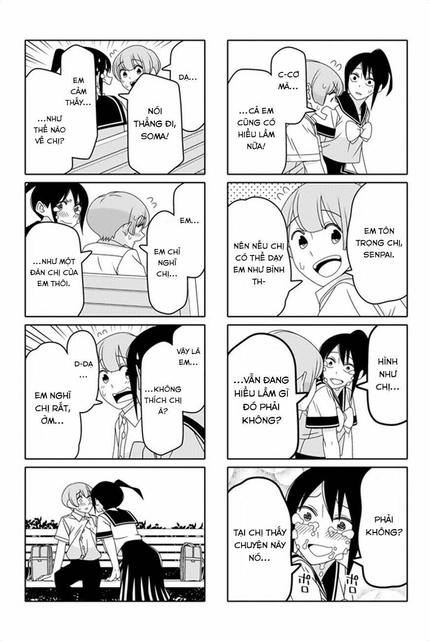 tsurezure children manga chapter 73: hiểu nhầm (souma/saejima) - Trang 2