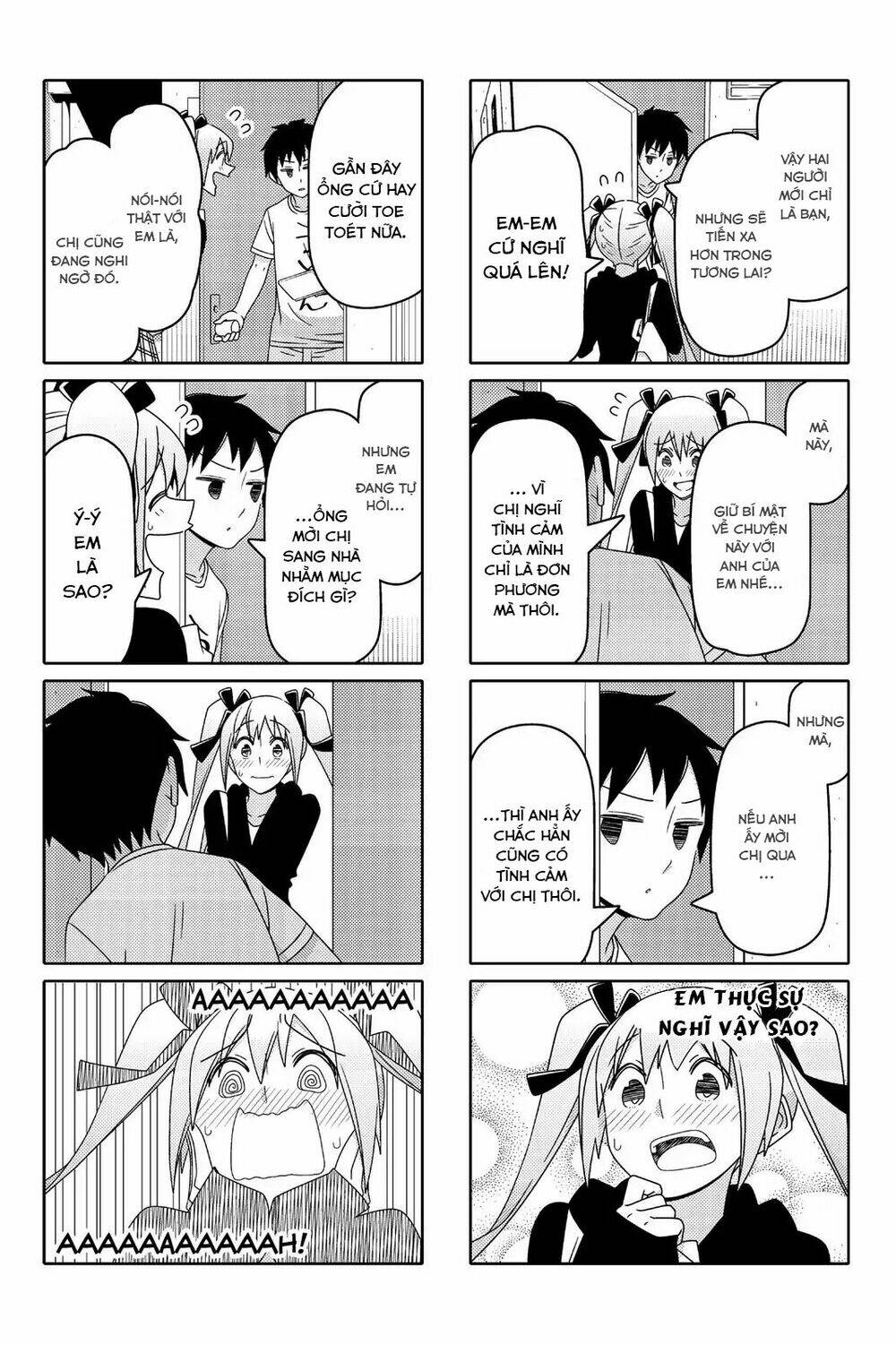 tsurezure children manga chapter 94: tớ đây (takase/alice) - Trang 2