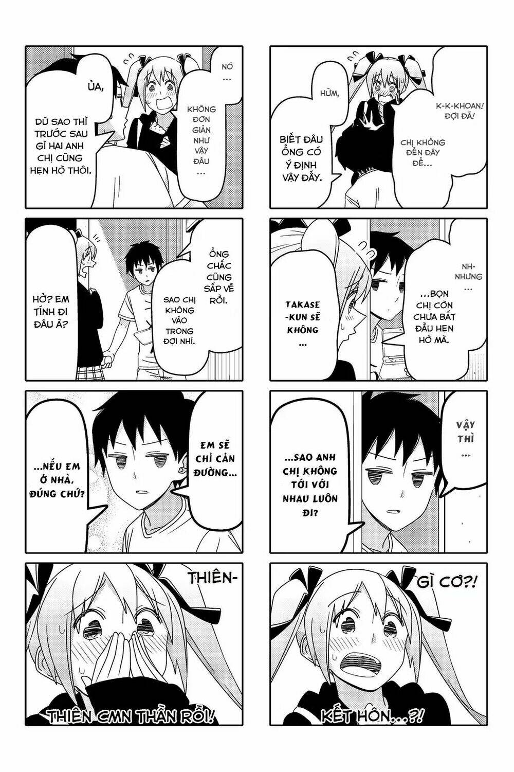 tsurezure children manga chapter 94: tớ đây (takase/alice) - Trang 2