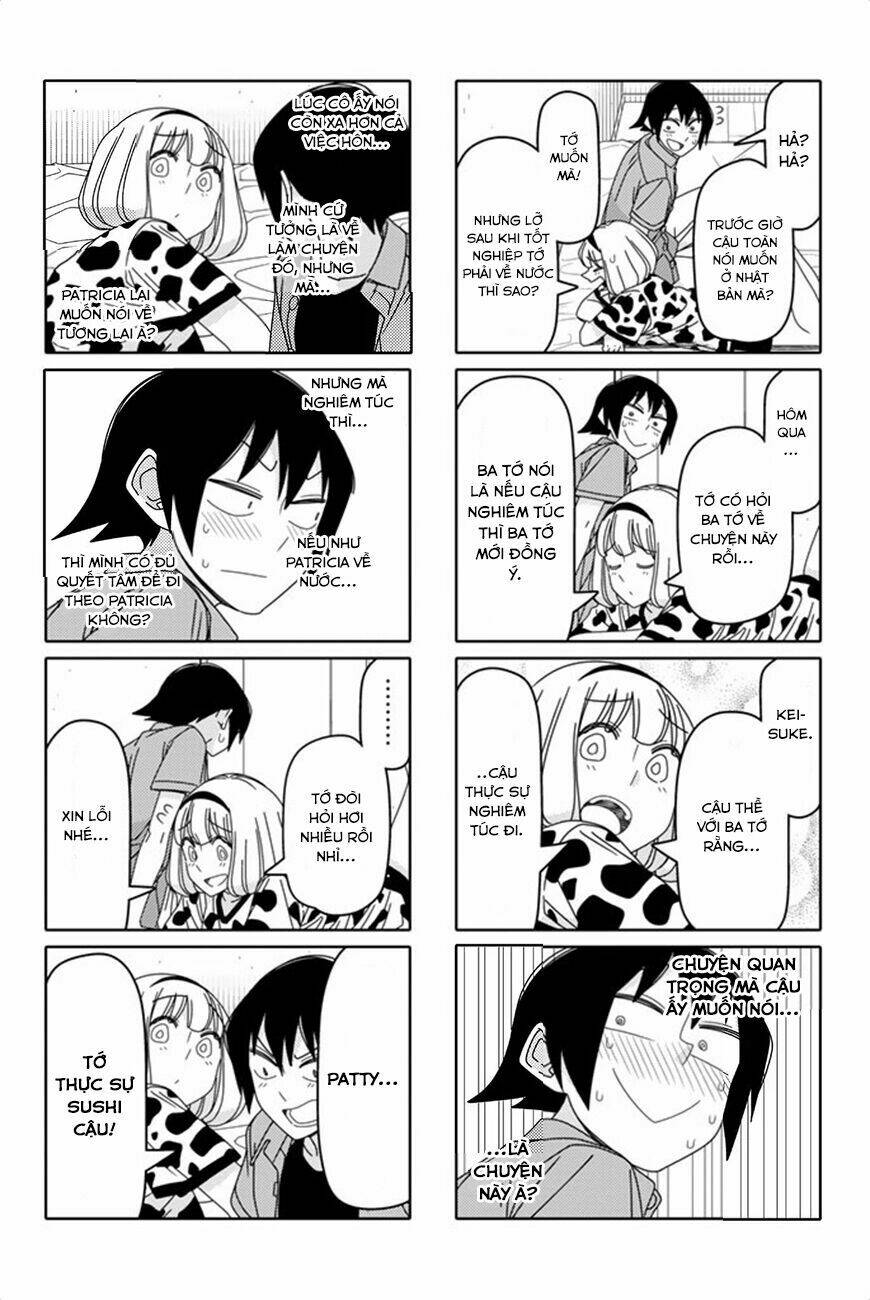 tsurezure children manga chapter 96: lời thề ( patricia/ keisuke) - Trang 2