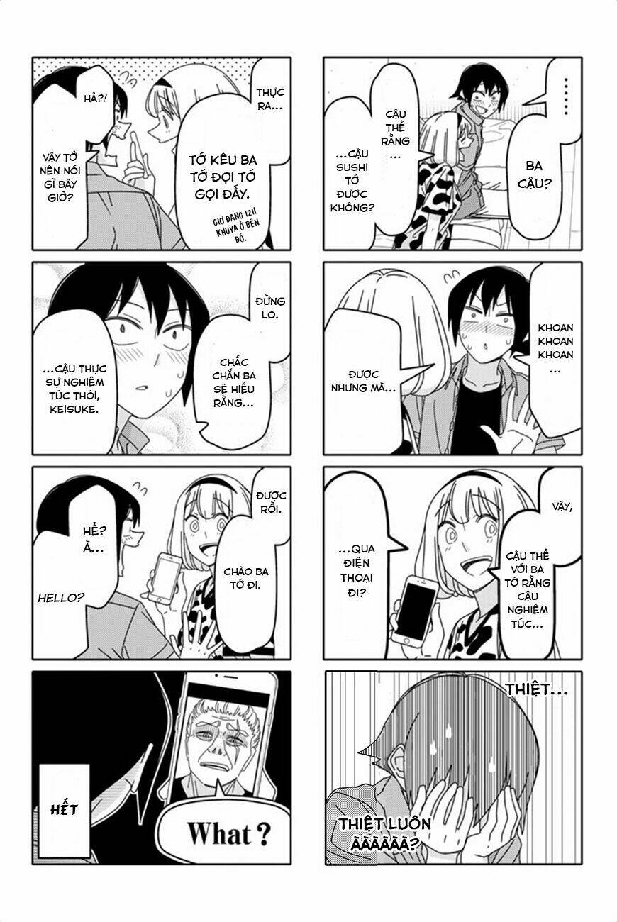 tsurezure children manga chapter 96: lời thề ( patricia/ keisuke) - Trang 2