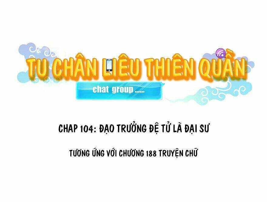 tu chân nói chuyện phiếm quần chapter 104 - Next chapter 105