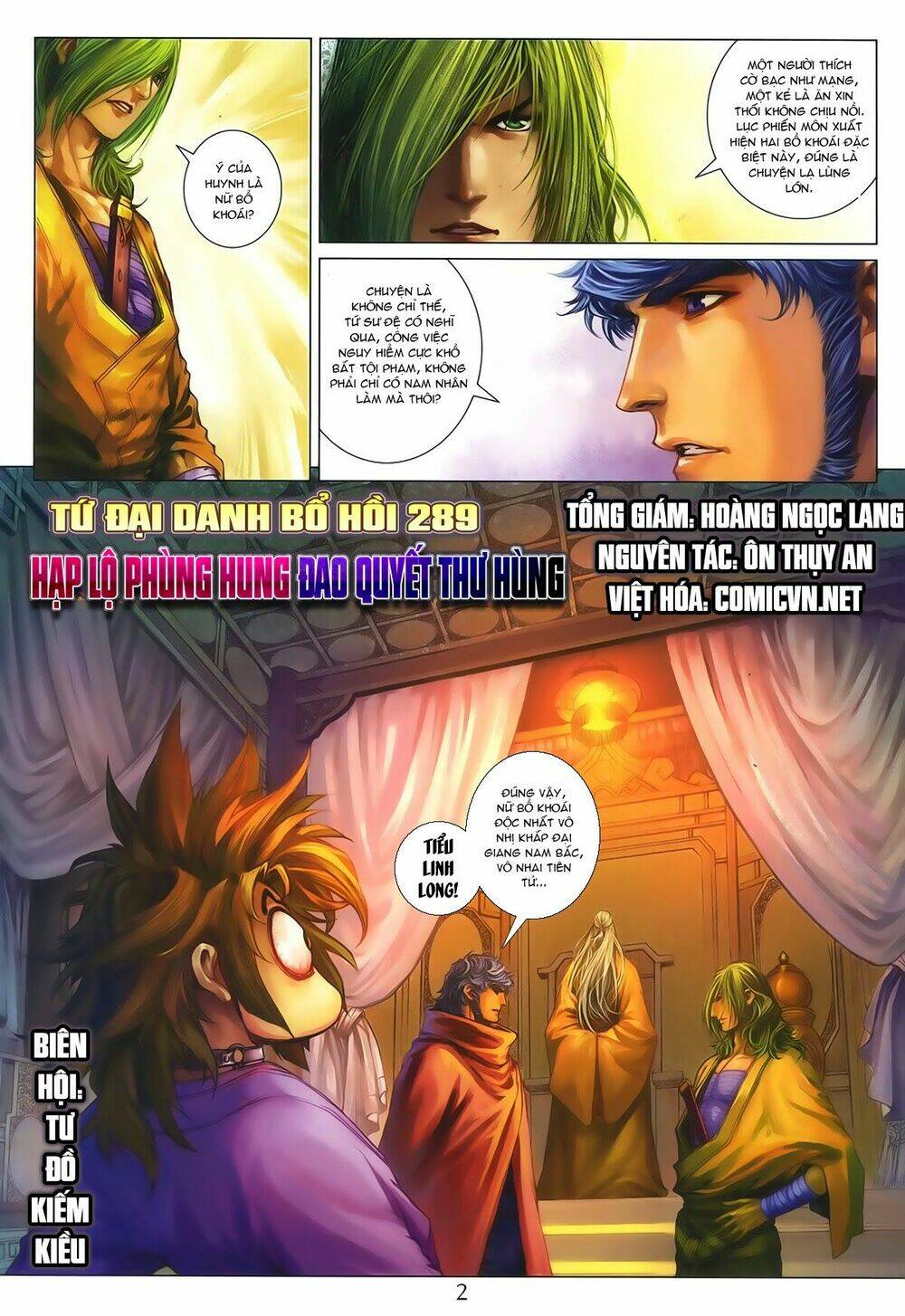 Tứ Đại Danh Bổ Chapter 287 - Trang 2