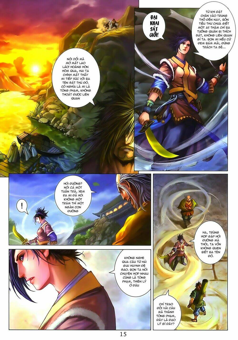 Tứ Đại Danh Bổ Chapter 287 - Trang 2