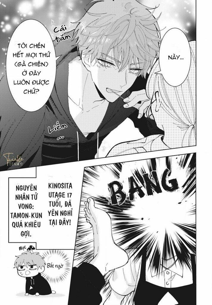 tuyển tập oneshot chapter 315: Đâu mới là vẻ mặt thật của tamon-kun!? - Trang 2