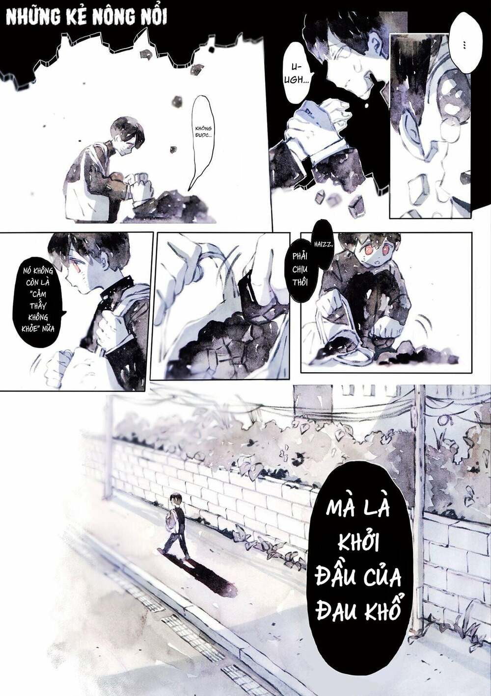 tuyển tập oneshot chapter 54: thế giới này chỉ toàn là Đau khổ - Trang 2