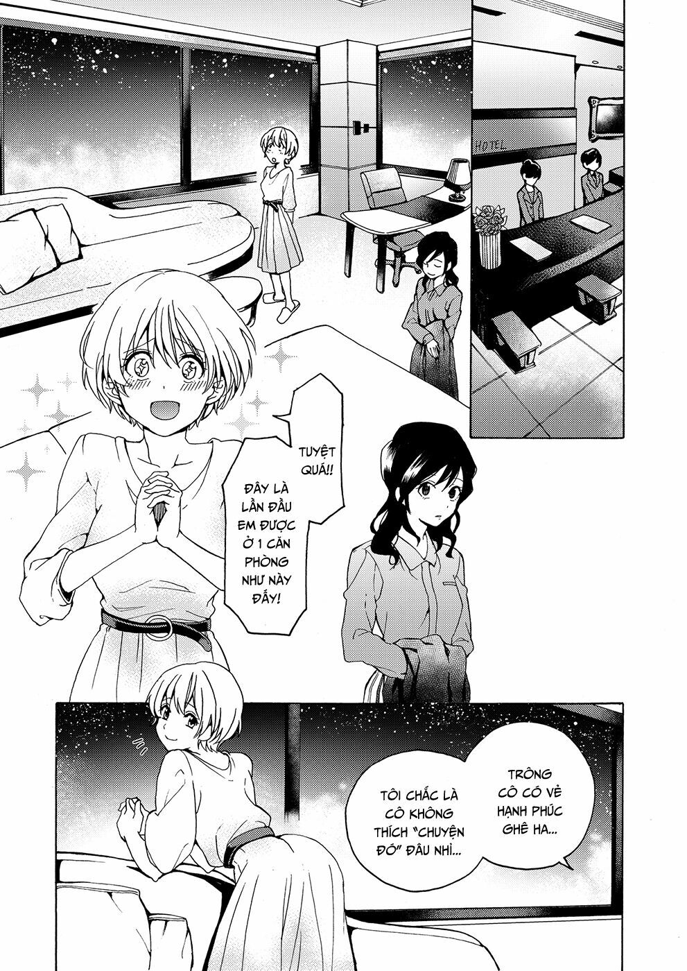 tuyển tập yuri oneshot chapter 124: i no shissou - Next chapter 125: kinbaku date ~toshishita kanojo ni shibararete~