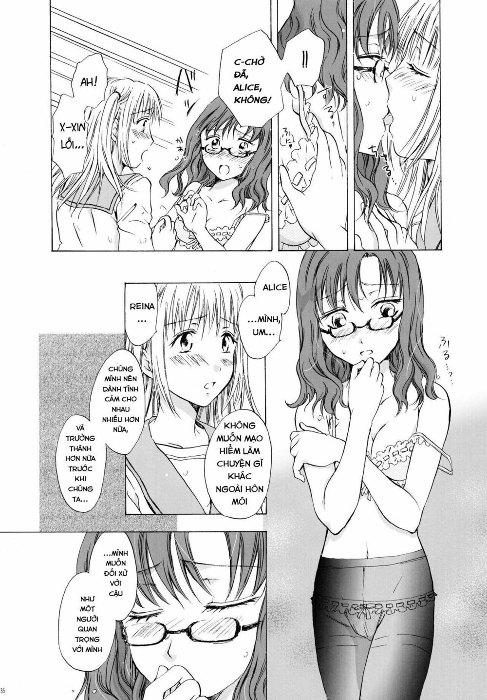 tuyển tập yuri oneshot chapter 133: heartbeat locker room - Next chapter 134: tooi kirameki