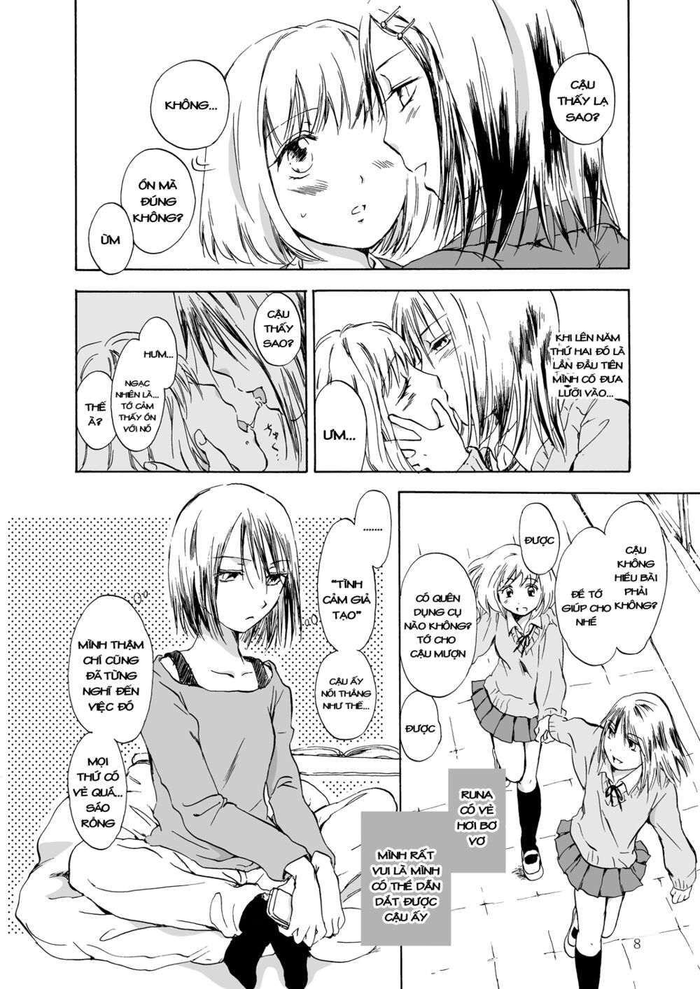 tuyển tập yuri oneshot chapter 134: tooi kirameki - Next chapter 135: tobari addiction