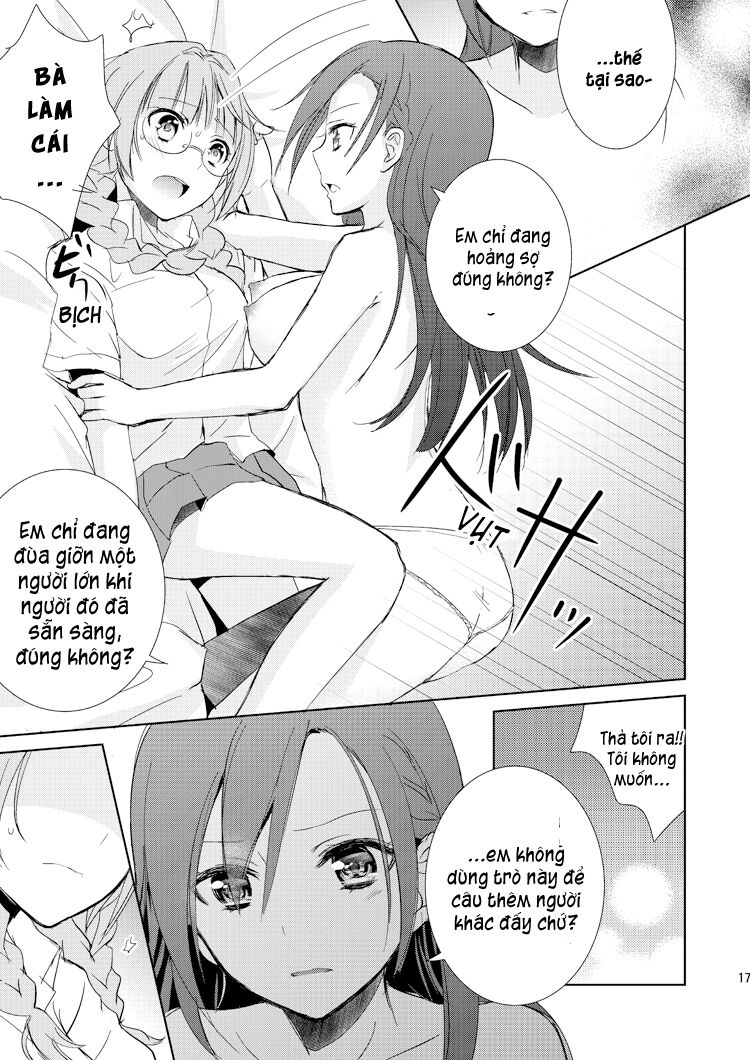 tuyển tập yuri oneshot chapter 147: mikansei no kimochi - Next chương 148