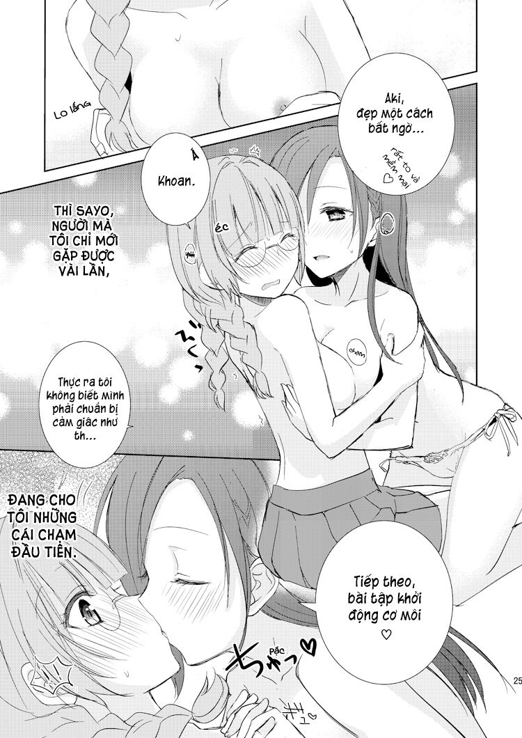 tuyển tập yuri oneshot chapter 147: mikansei no kimochi - Next chương 148