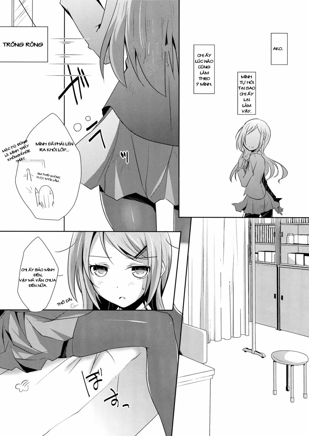 tuyển tập yuri oneshot chapter 47: twin epidendrums - Next chapter 48: shoujo peony ( together with my big sister after story )