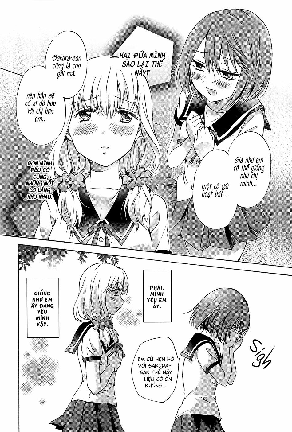 tuyển tập yuri oneshot chapter 98: fluffy feelings - Next chapter 99: haitoku no doukei