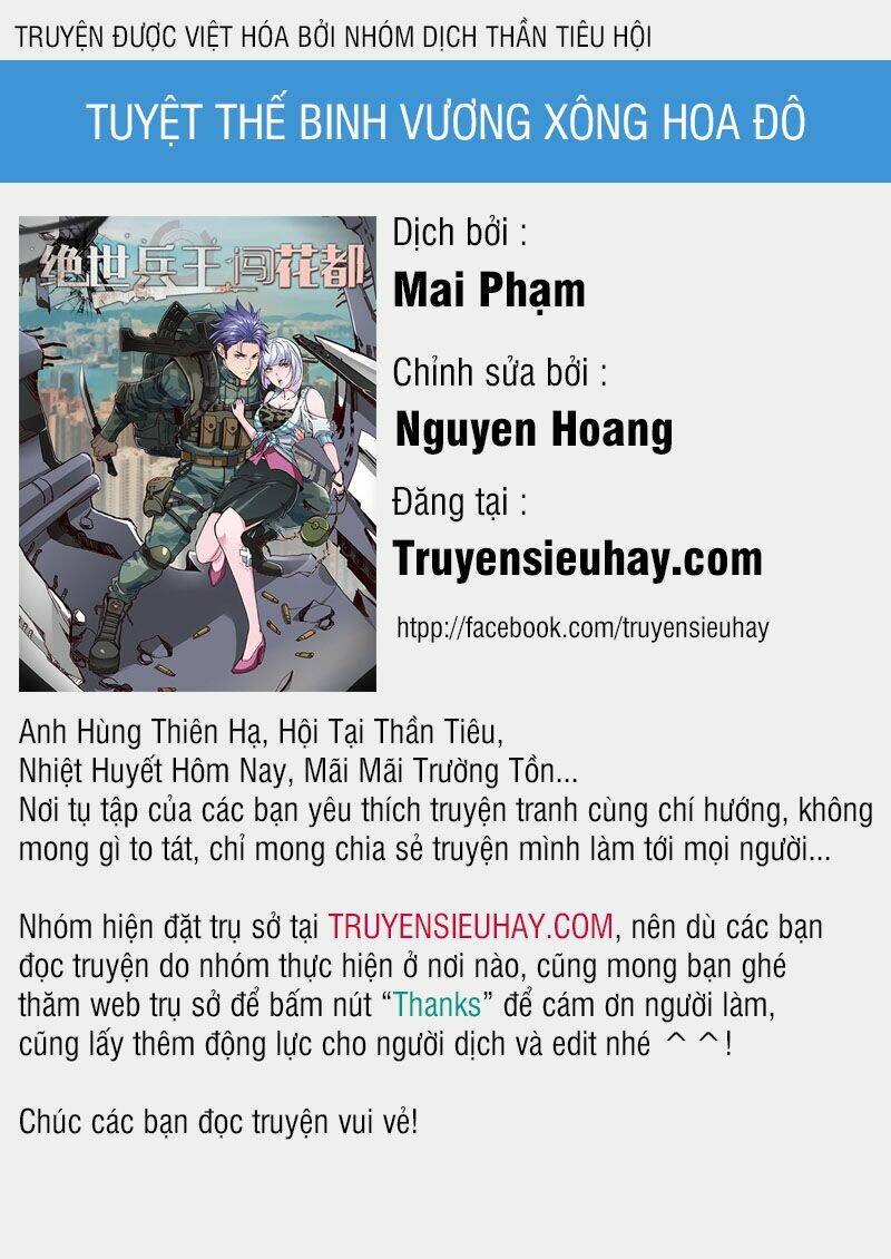 tuyệt thế binh vương xông hoa đô chapter 104 - Trang 2