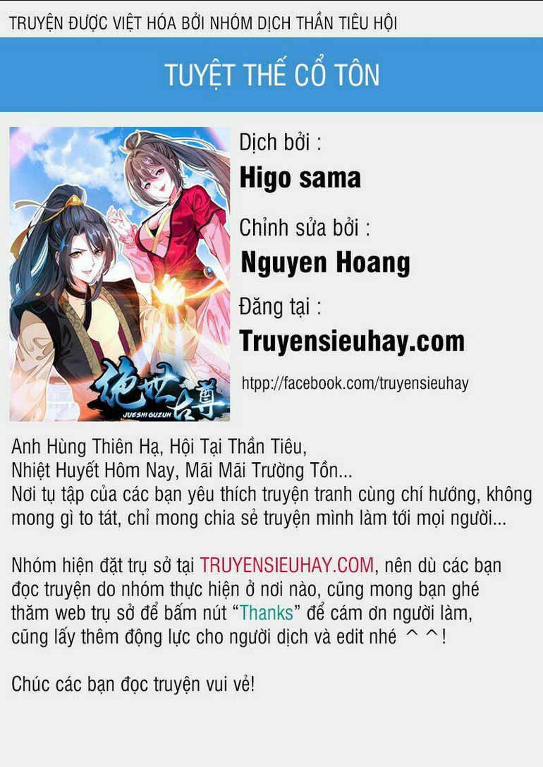 tuyệt thế cổ tôn chapter 10 - Trang 2