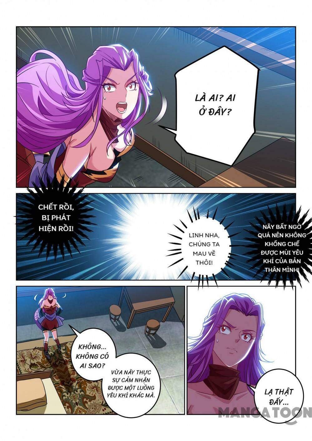 tuyệt thế yêu đế chapter 108 - Trang 2