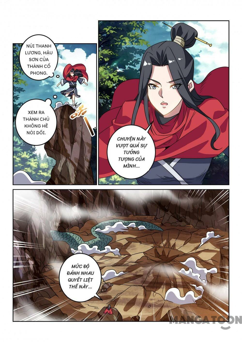 tuyệt thế yêu đế chapter 127 - Trang 2