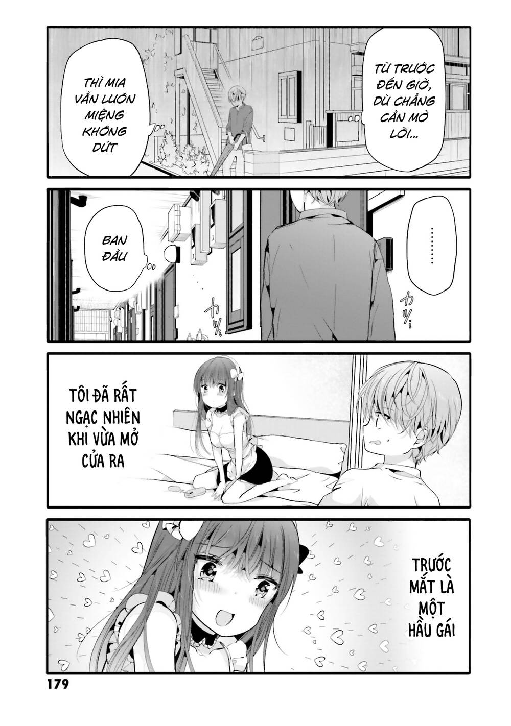 uchi no hentai maid ni osowareteru chapter 100 - Trang 2