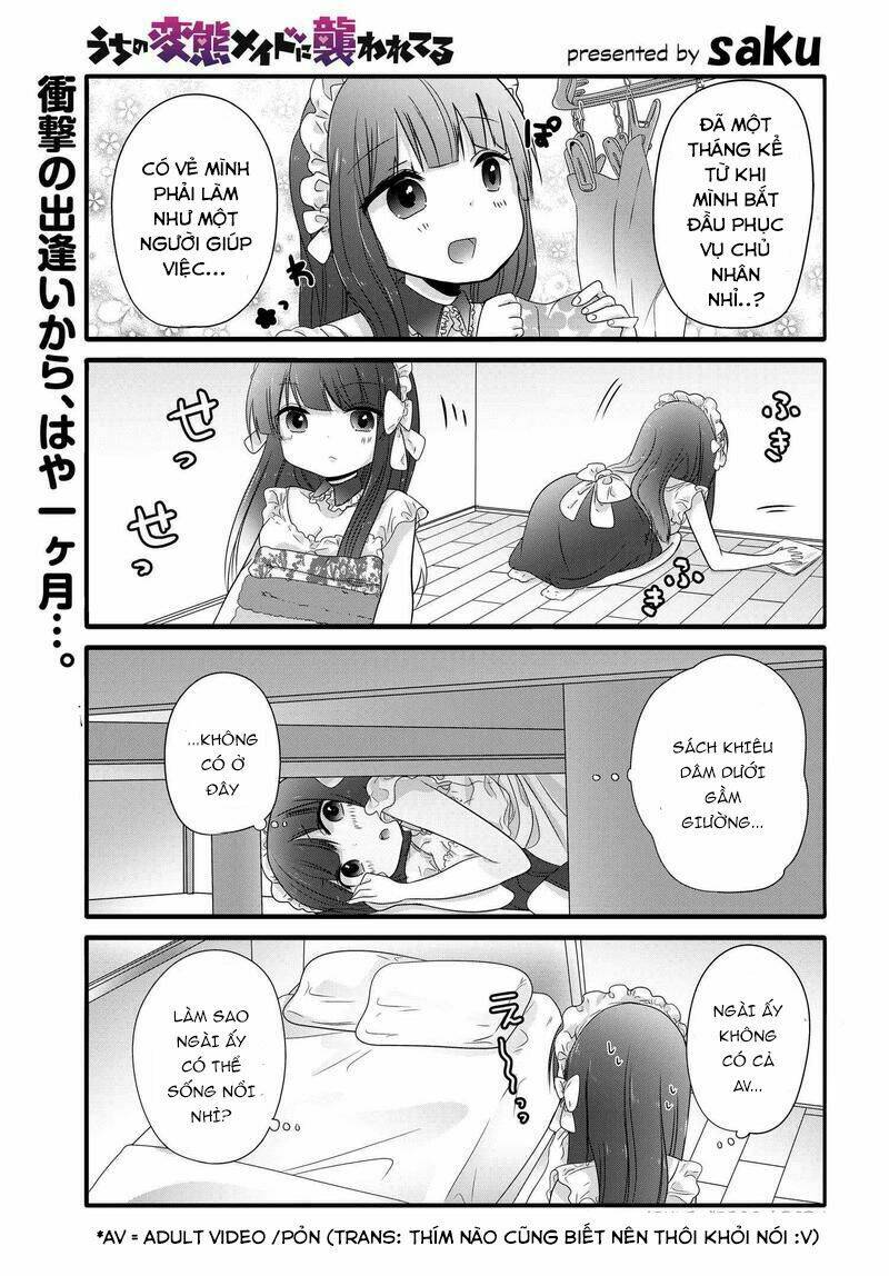 uchi no hentai maid ni osowareteru chapter 2 - Trang 2