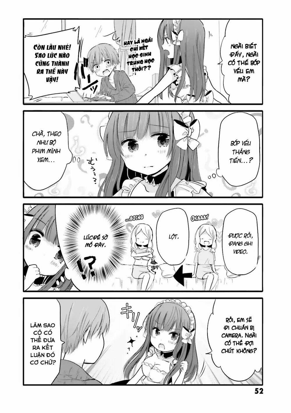 uchi no hentai maid ni osowareteru chapter 27 - Trang 2