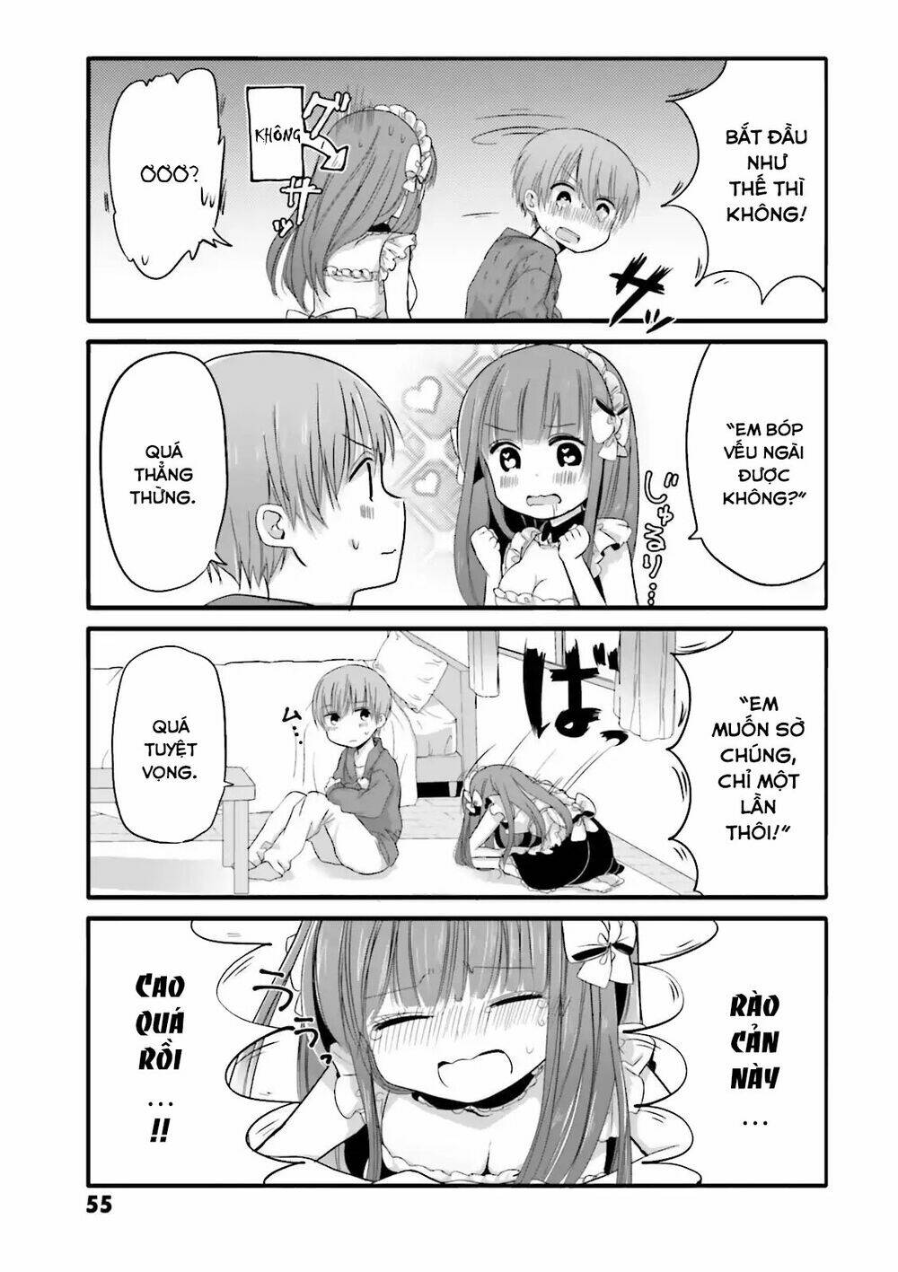 uchi no hentai maid ni osowareteru chapter 27 - Trang 2