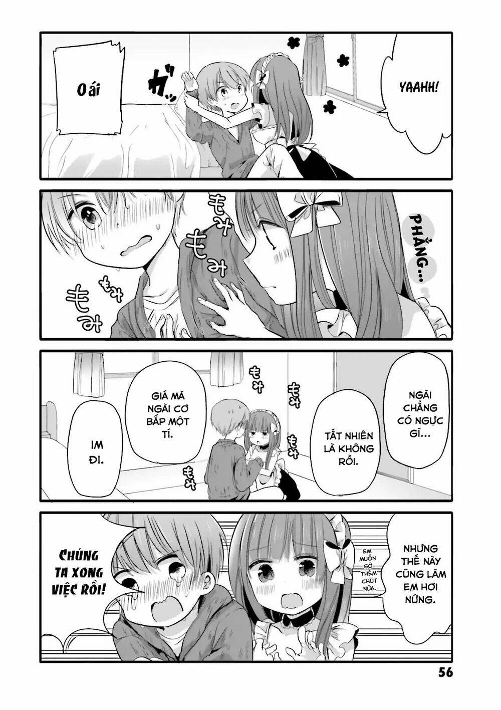 uchi no hentai maid ni osowareteru chapter 27 - Trang 2