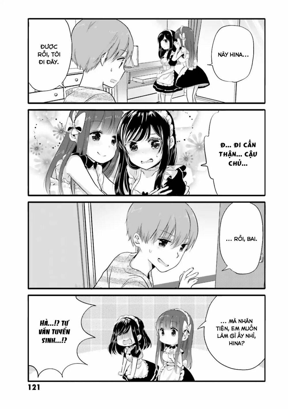 uchi no hentai maid ni osowareteru chapter 35 - Trang 2