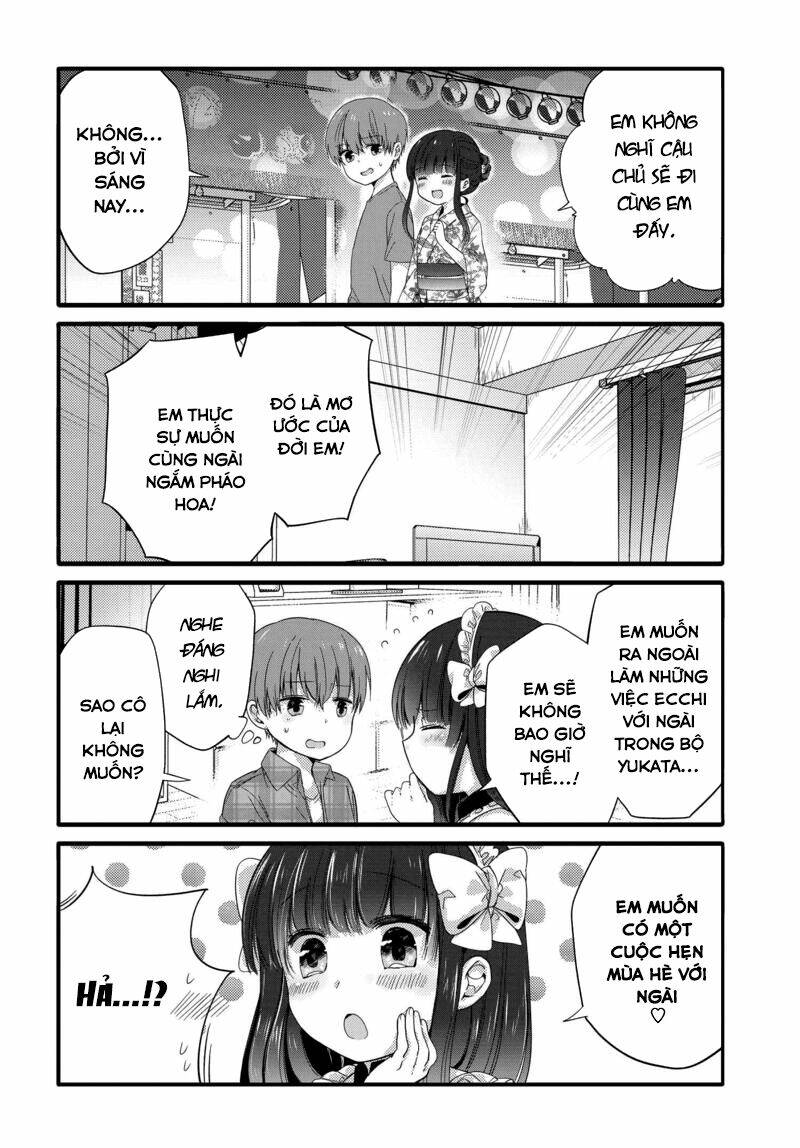 uchi no hentai maid ni osowareteru chapter 45 - Trang 2