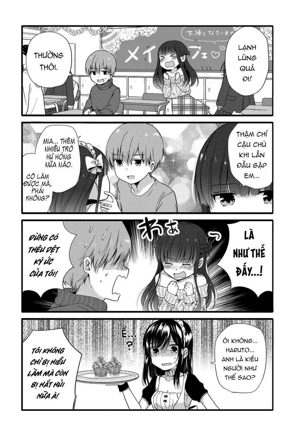 uchi no hentai maid ni osowareteru chapter 55 - Trang 2