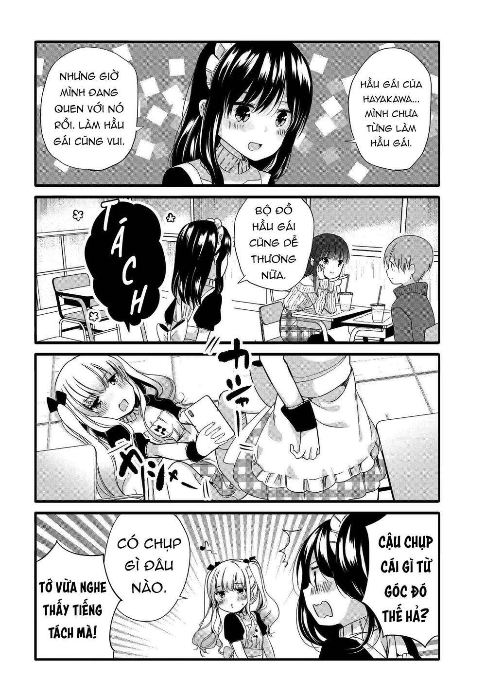 uchi no hentai maid ni osowareteru chapter 55 - Trang 2