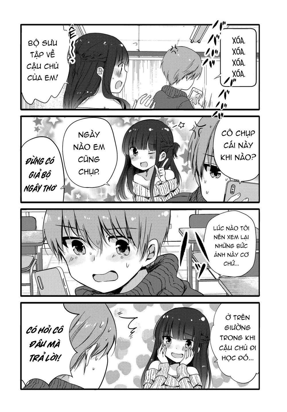 uchi no hentai maid ni osowareteru chapter 55 - Trang 2