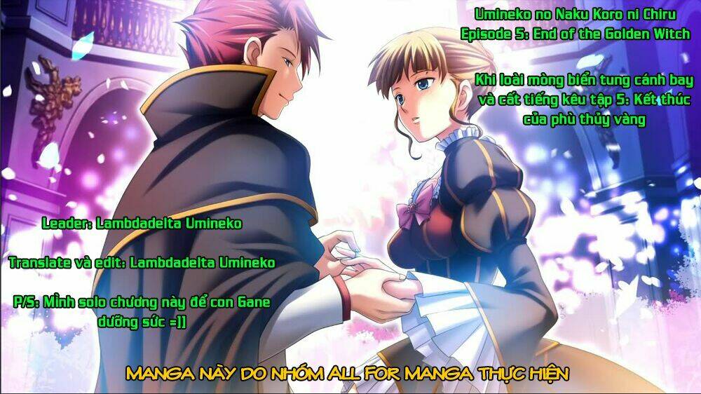 umineko no naku koro ni chiru ep 5: end of the golden witch chương 1 - Next chương 2