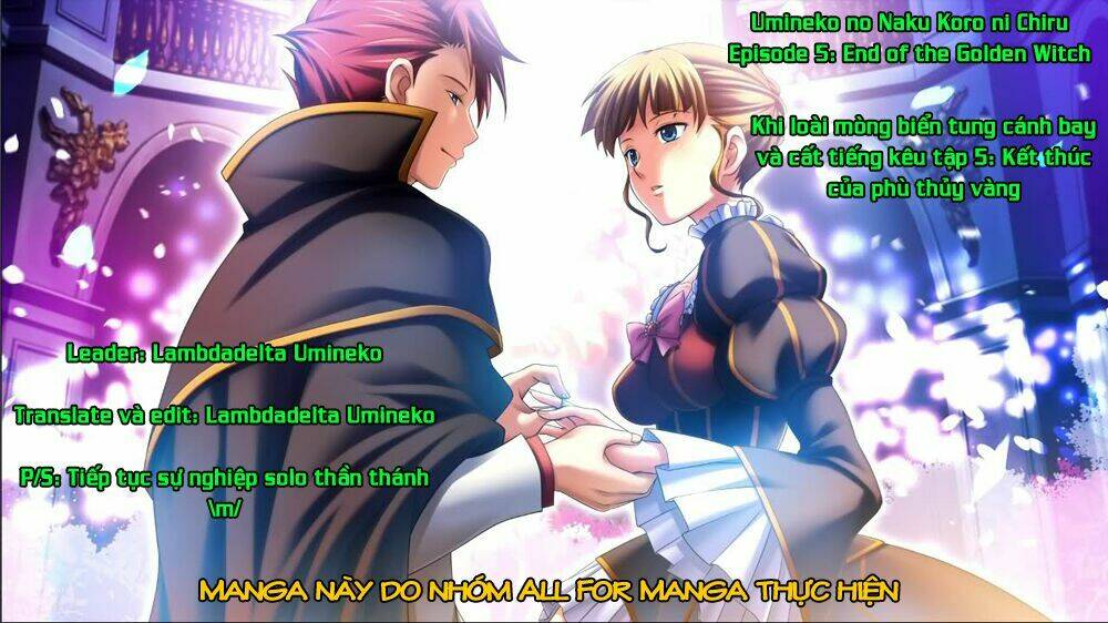 umineko no naku koro ni chiru ep 5: end of the golden witch chương 10 - Next chương 11