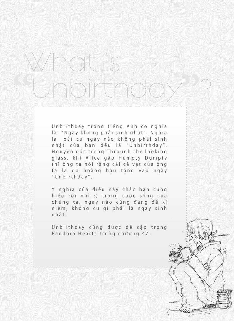 Unbirthday - Pandora Hearts Online Magazine Chapter 1 - Next 