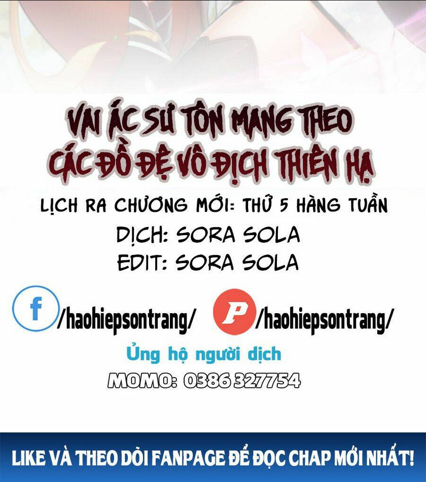 vai ác sư tôn mang theo các đồ đệ vô địch thiên hạ, nhân vật phản diện sư tôn ta mang theo các đồ đệ vô địch chapter 6 - Trang 2